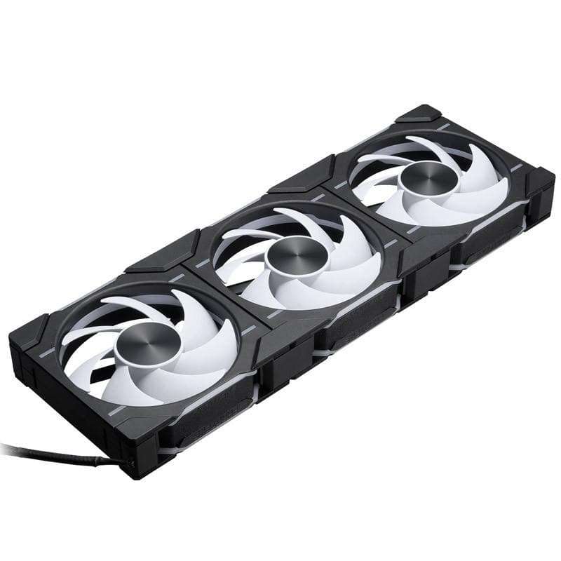Ventilator Carcasa PHANTEKS D30-120 D-RGB Fan, 12 cm, 2250 RPM, 3 ventilatoare, RGB — miniatură