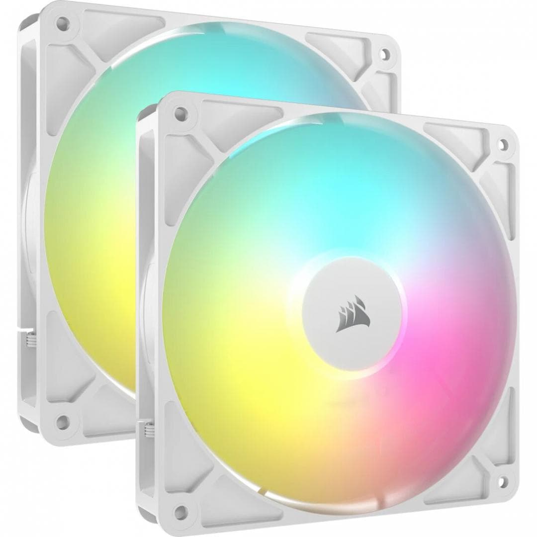 Ventilator Carcasa CORSAIR RS140 ARGB, 14 cm, 1700 RPM, 2 ventilatoare, RGB