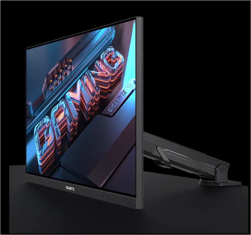 Monitor Commercial Gigabyte M28U Arm Edition, 28", 3840 x 2160 pixeli, Black — miniatură