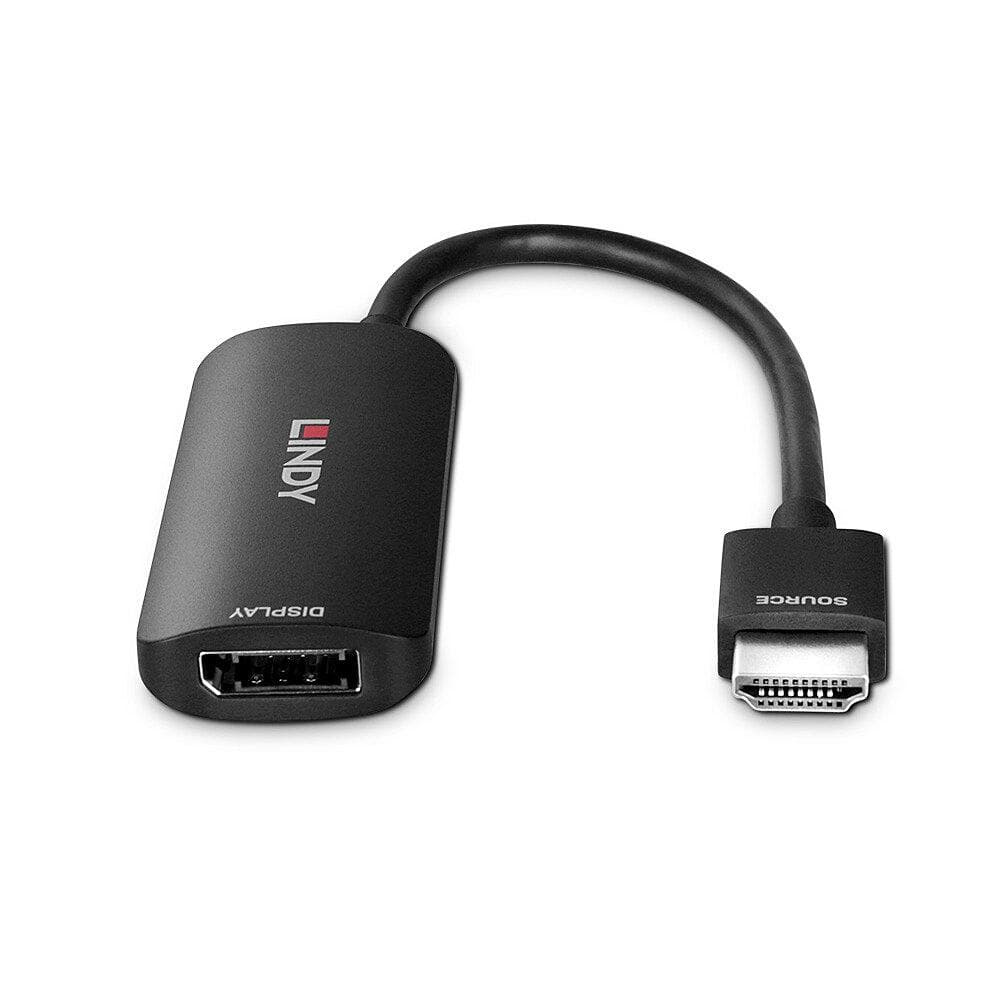 Convertor HDMI 8K60 la Port Display 1.4, latime de banda suportata 48Gbps, rezolutie maxima suportata intrare 840x2160@120Hz 4:4:4 8Bit 7680x4320@60Hz 4:2:0 8Bit, rezolutie maxima suportata iesire, 3840x2160@ 120Hz 4:4:4 8Bit 7680x4320@60Hz 4:2:0 8Bit, chipset LT6711GX_U2, negru — miniatură
