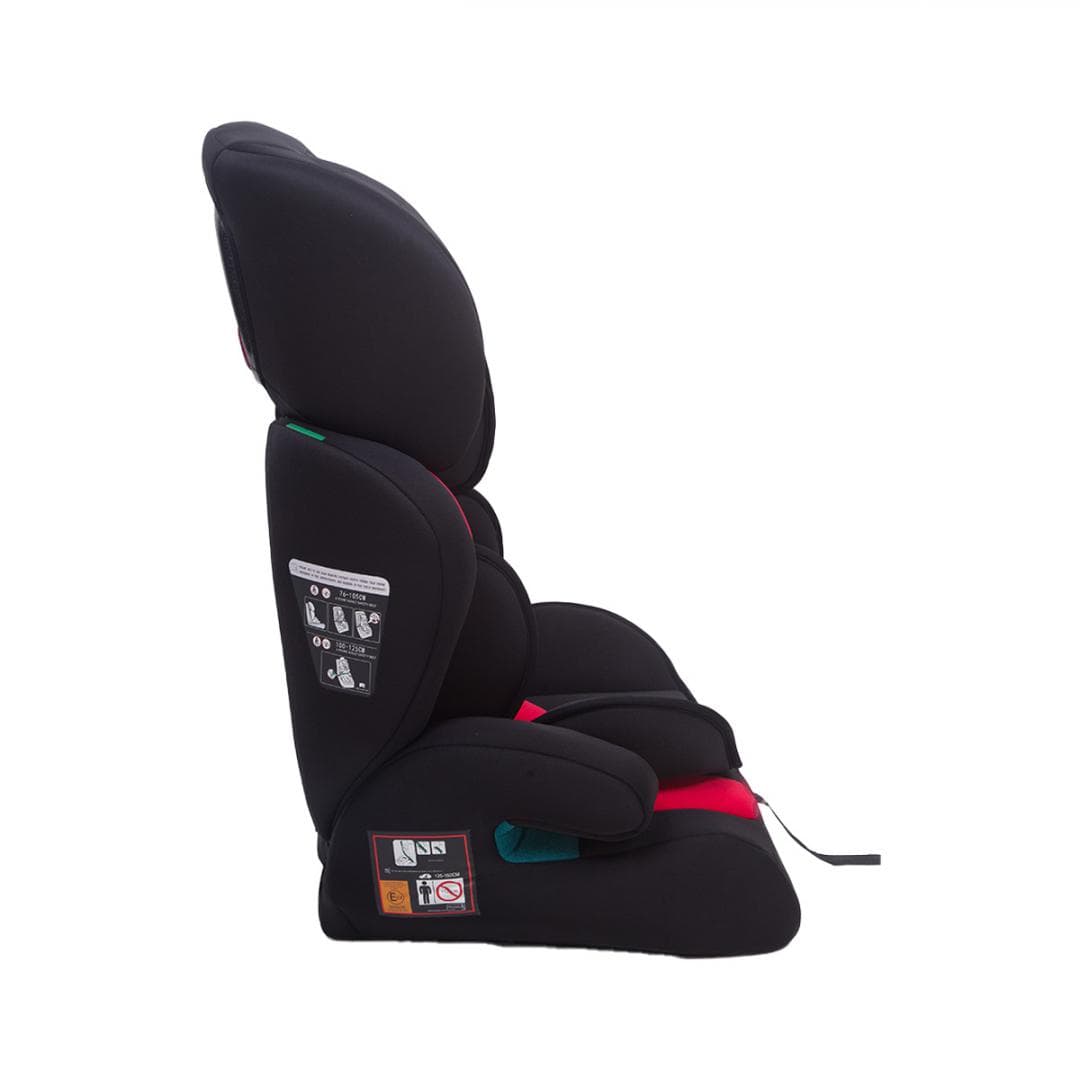 Scaun auto/inaltator, 76-150CM(15M-12Y), R129, rosu/negru, U-Grow — miniatură