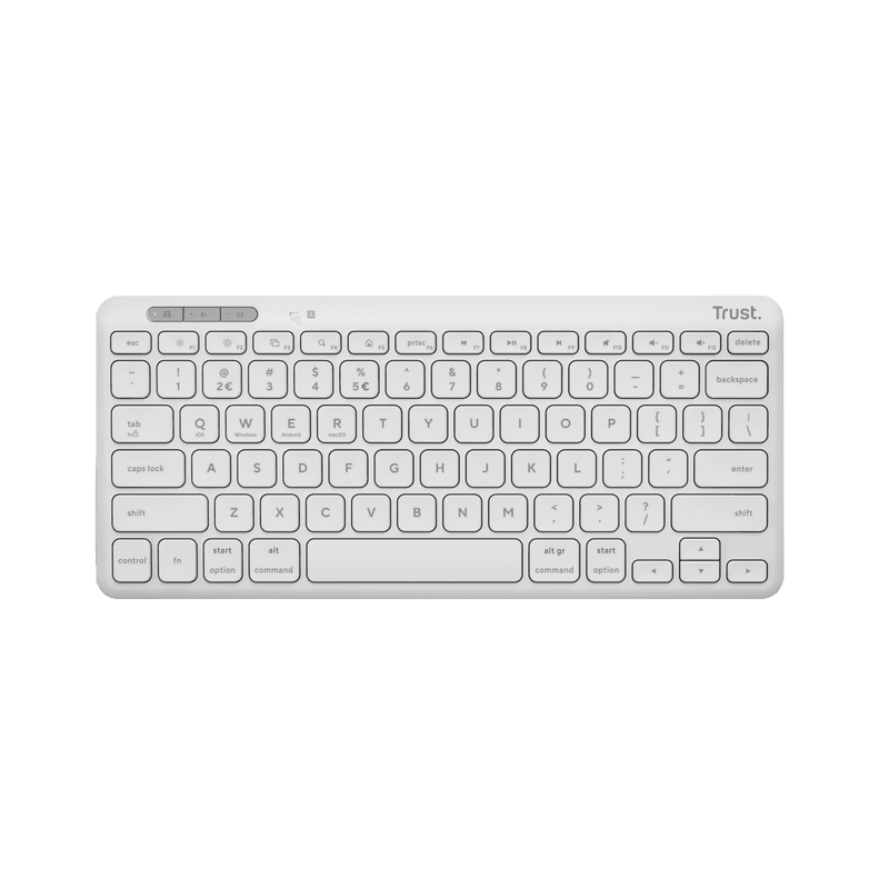 Tastatura Trust Lyra, Wireless, Alb