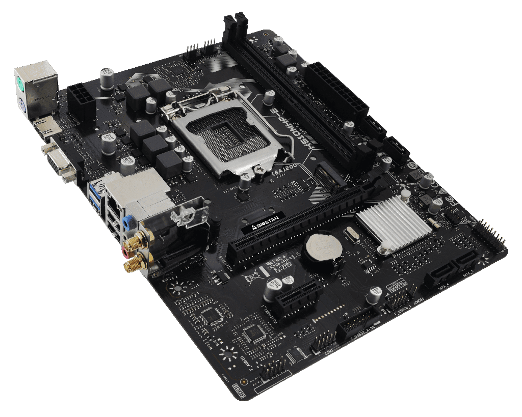 Placa de baza Biostar H510MHP-E, Socket 1200, DDR4, Micro-ATX — miniatură