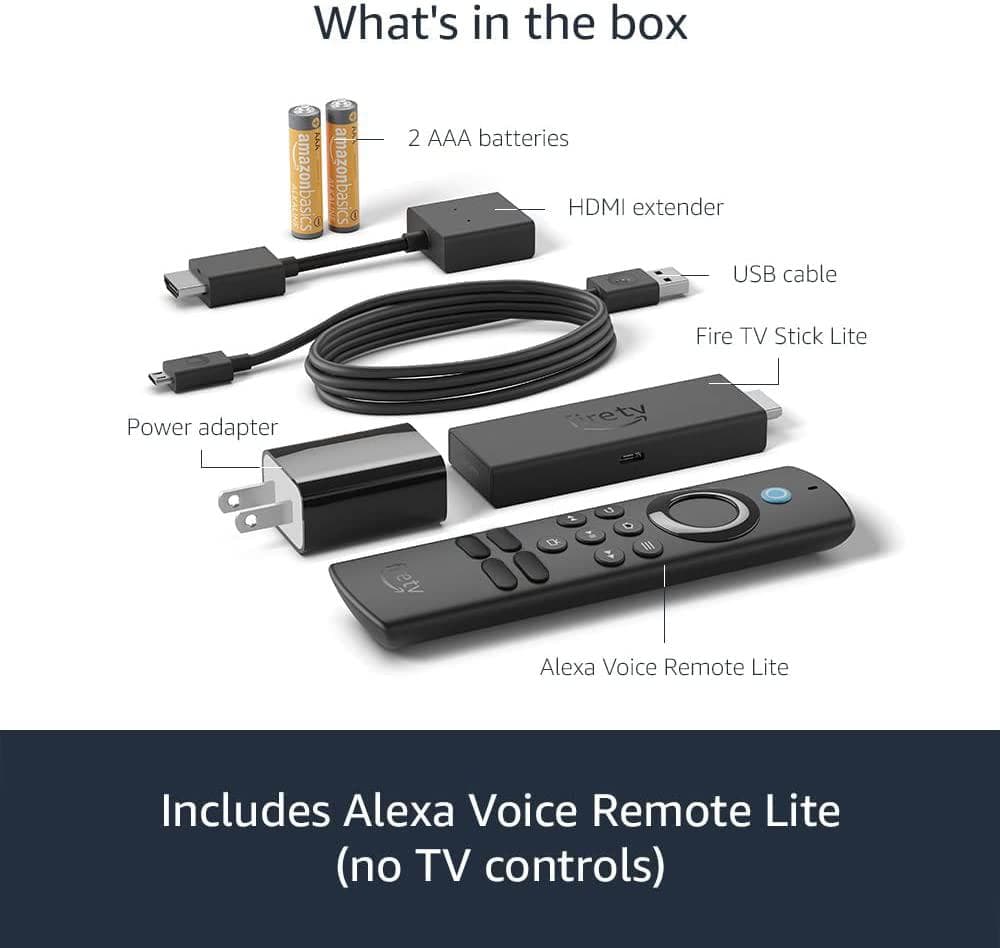 Amazon Fire TV Stick Lite 2022 — miniatură