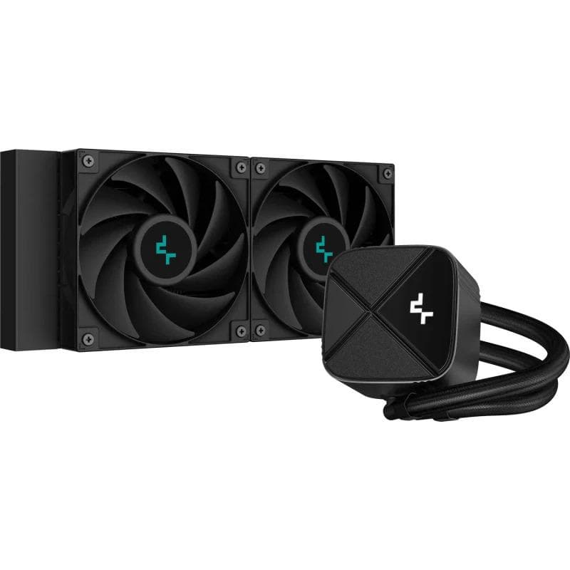 Cooler Procesor DEEPCOOL LS520S, Lichid, 12 cm, 2 ventilatoare