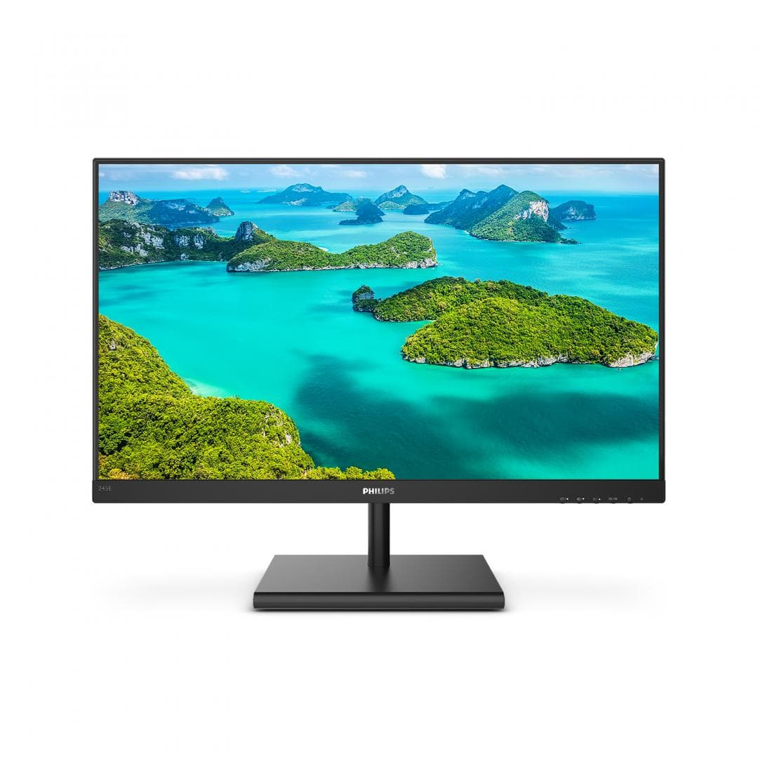 Monitor Consumer Philips 245E1S/00, 23.8", 2560 x 1440 pixeli, Black — miniatură
