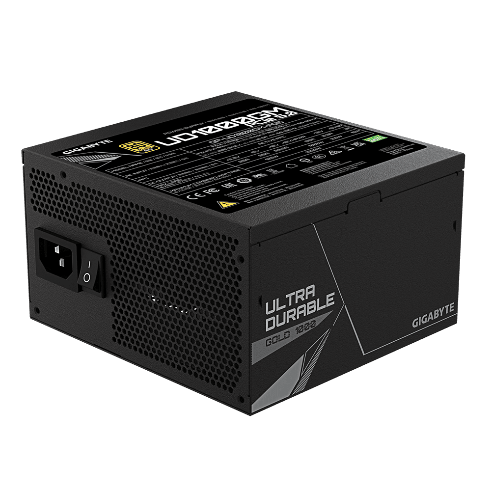 Sursa GIGABYTE UD1000GM PG5, 80 PLUS Gold, 1000 W — miniatură