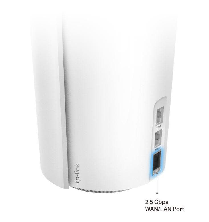 Router wireless TP-Link Deco X95, WIFI 6, Mesh, Tri-Band — miniatură