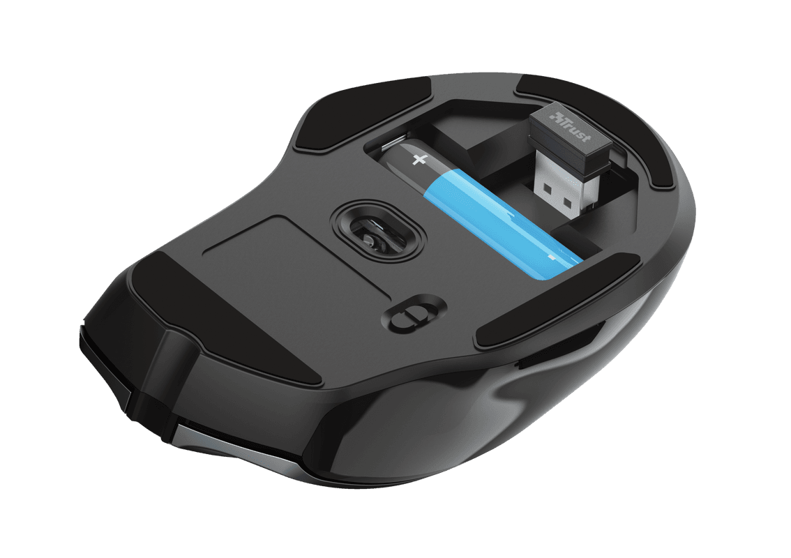 Mouse Wireless Trust Nito, 2200 dpi, negru — miniatură