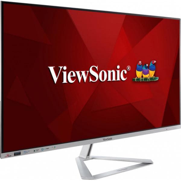 Monitor Consumer ViewSonic VX3276-2K-MHD-2, 31.5", 2560 x 1440 pixeli, Silver — miniatură