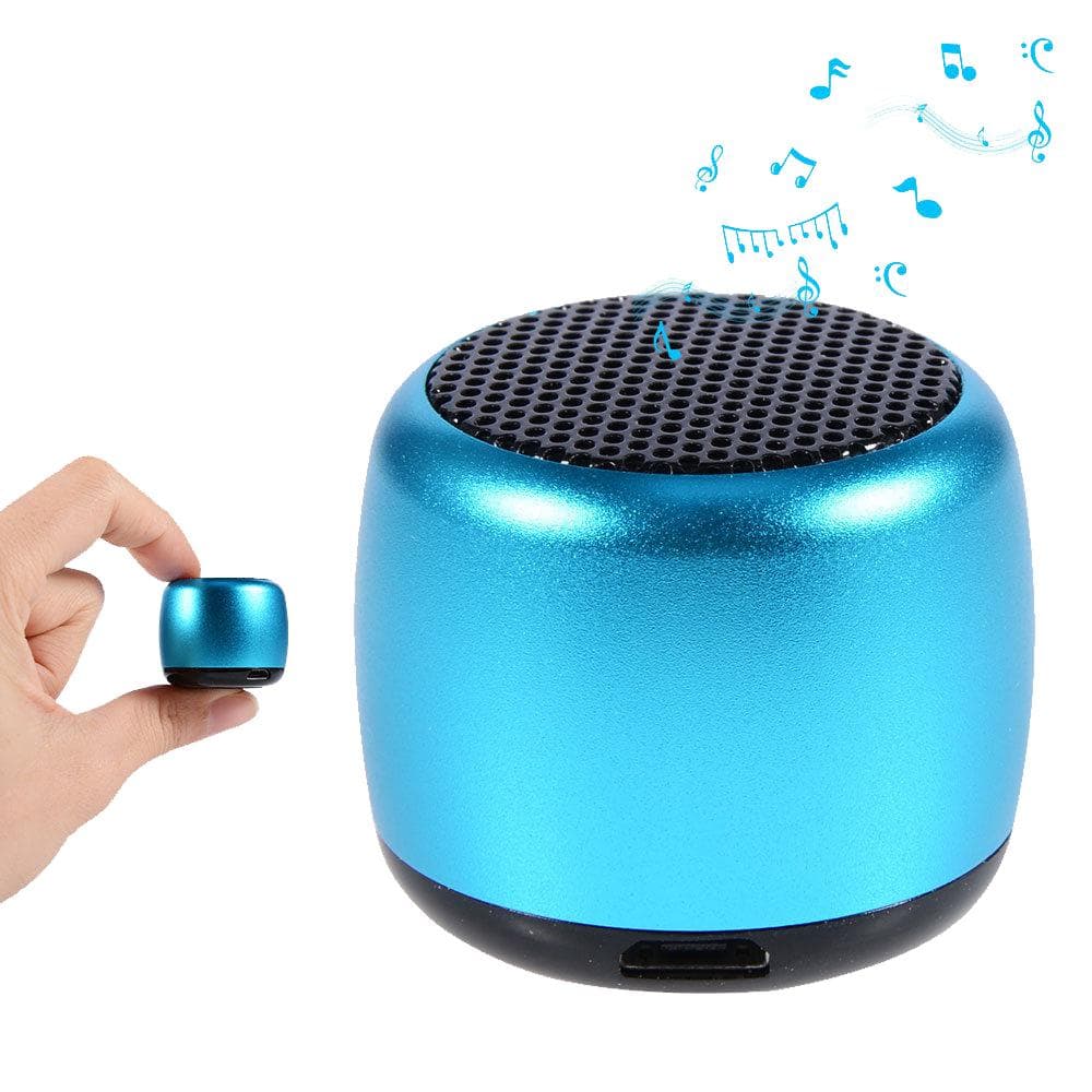 Boxa Spacer portabila, 2h autonomie, RMS 3W, control volum, acumulator 300mAh, distanta de functionare pana la 10m, microfon incorporat, incarcare USB — miniatură