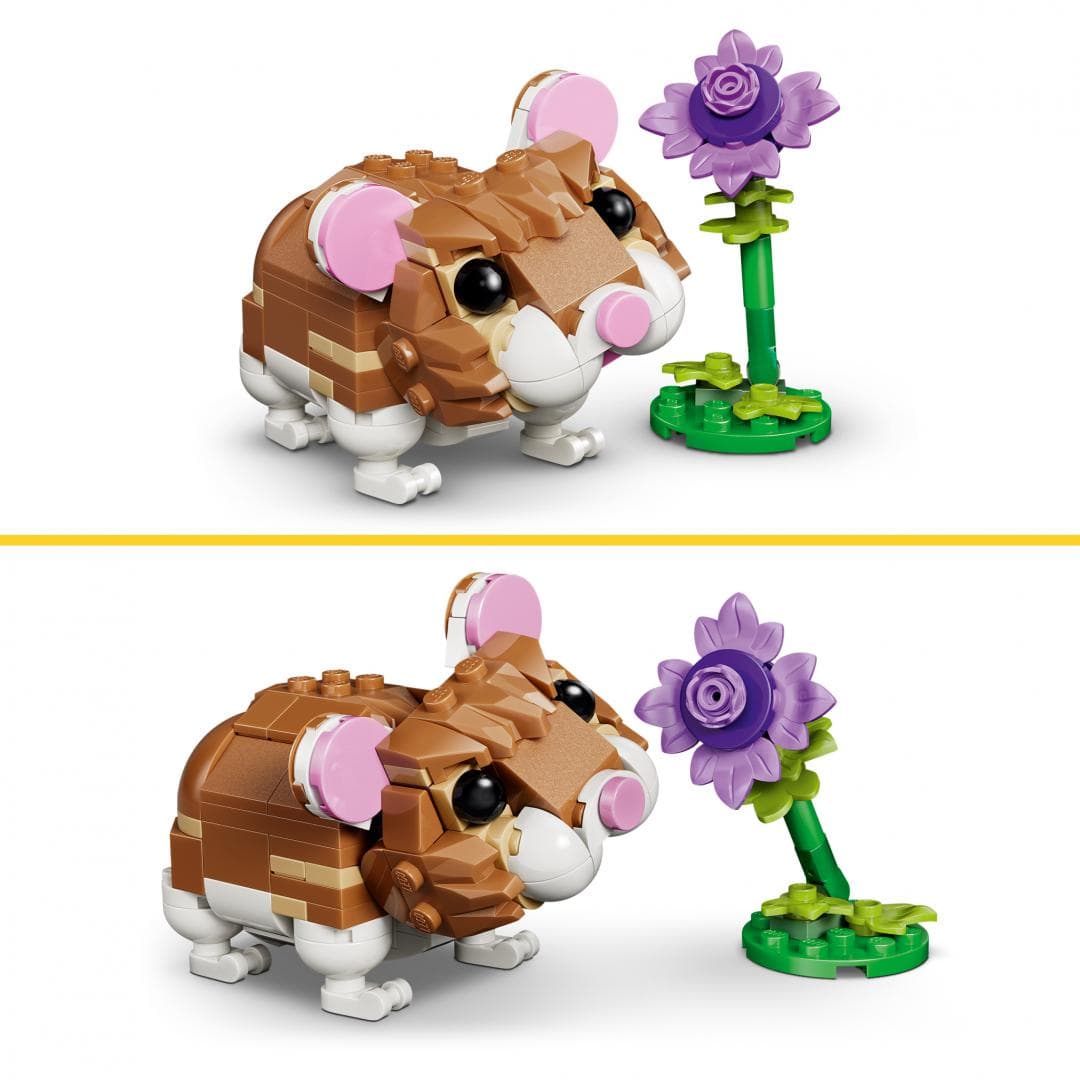 HAMSTER ADORABIL CU O FLOARE LEGO31376 — miniatură