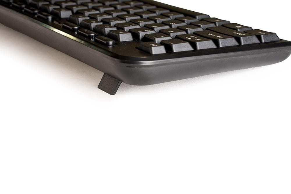 Kit Wired tastatura si mouse SPACER SPDS-1691, taste numerice, negru — miniatură