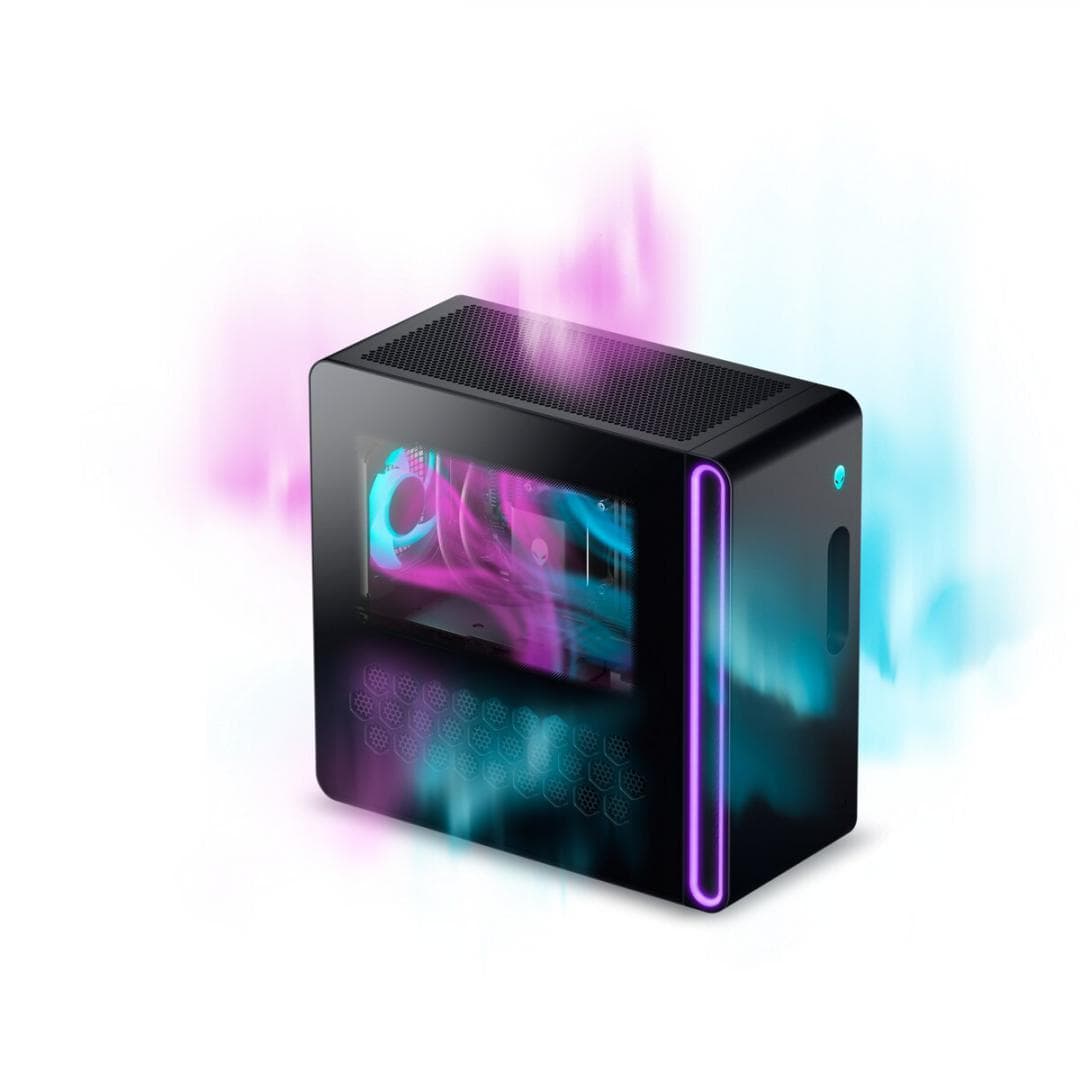 Desktop Gaming Dell Alienware Aurora ACT1250 cu procesor Intel Intel Core Ultra 7 265KF pana la 5.5 GHz, 64 GB DDR5, RTX 5080, Windows 11 Pro, Black — miniatură