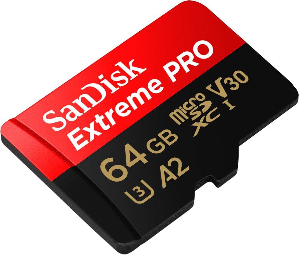 Card de Memorie MicroSDXC SanDisk Extreme PLUS, 64GB, Clasa 10, R/W speed: up to 100MB/s/ 90MB/s, include adaptor SD (pentru telefon) — miniatură