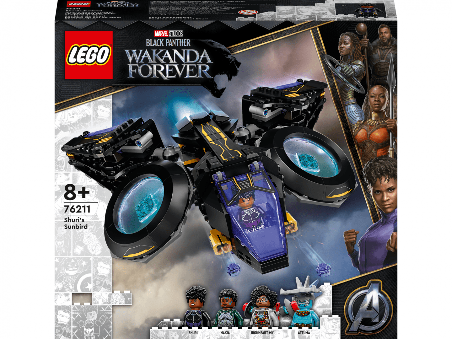SUPER HEROES -NAVA SUNBIRD, 76211 LEGO — miniatură