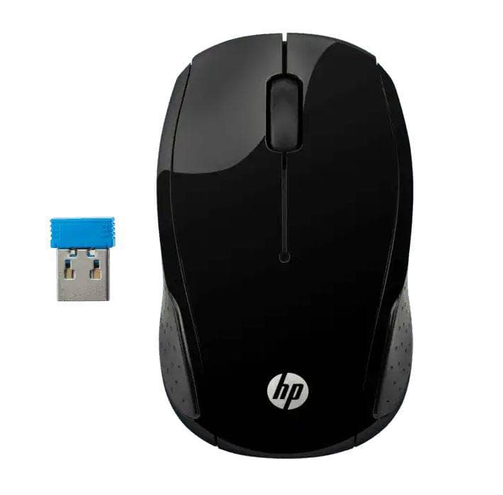 Mouse Wireless HP Wireless Mouse 200, 1000 dpi, Negru