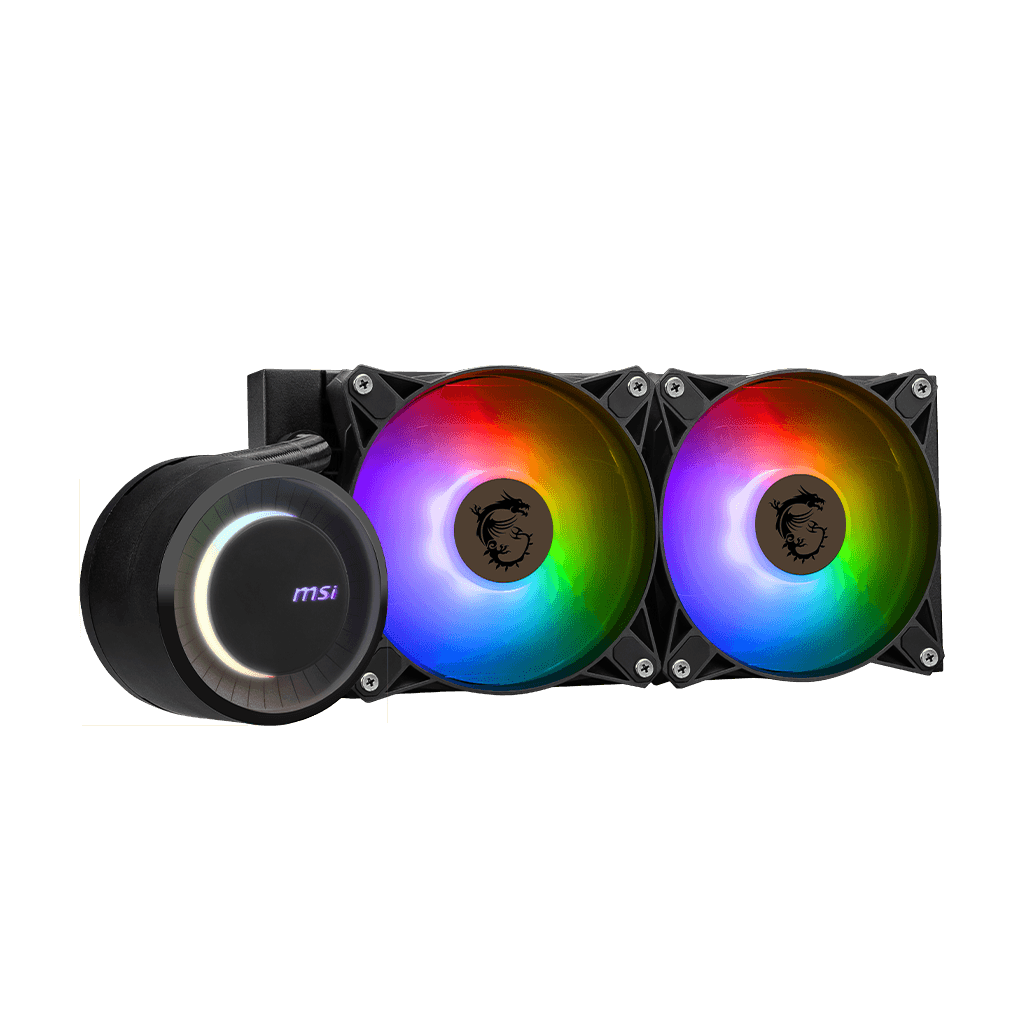 Cooler Procesor MSI MAG Coreliquid E240, Lichid, 12 cm, 2 ventilatoare, aRGB