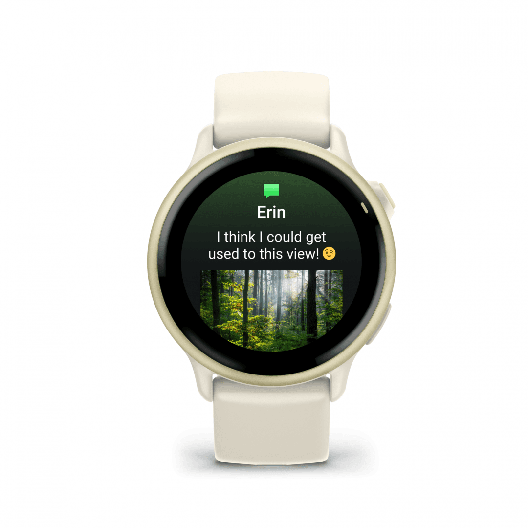 Smartwatch Garmin vivoactive 6, 42mm, White — miniatură