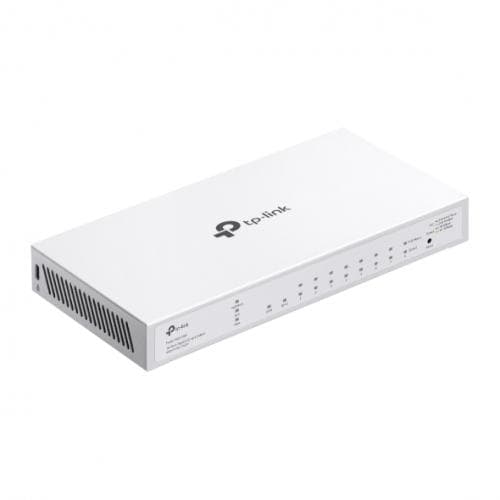 TP-LINK 10-Port Gigabit Smart Switch with 8-Port PoE+ FESTA FS310GP, iNTERFATA: 8× 10/100/1000Mbps PoE+ RJ45 Ports (Auto-Negotiation/Auto MDI/MDIX), 2× 100/1000 Mbps SFP Slots, dIMENSIUNI: 209×126×26 mm, Capacitate Switch: 209×126×26 mm, Packet Forwarding Rate: 14.88 Mpps, Cloud Management — miniatură