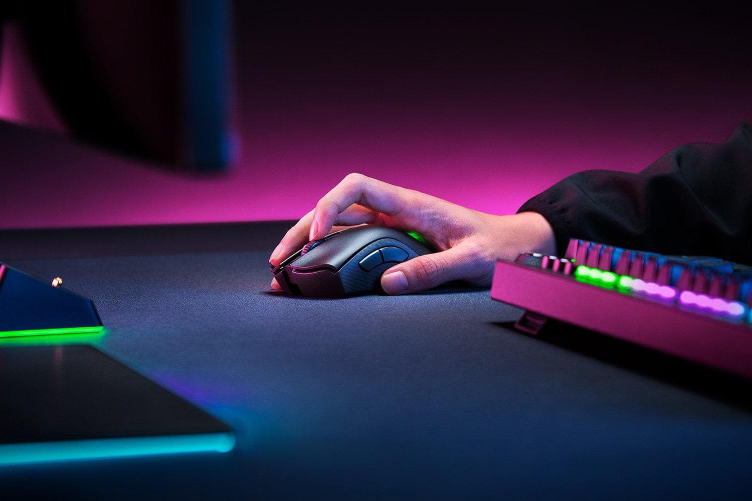 Mouse Gaming Wireless Razer DeathAdder V2 Pro, 20000 dpi, Negru — miniatură