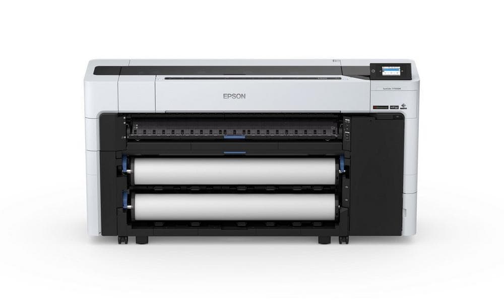 EPSON SC-T7700DM A0 LARGE FORMAT Multifunctional, 6 culori, viteza printare A1 3ppm, Rezolutie maxima:2.400 x 1.200 DPI, formate: 17", 24", 36", 44", A1, A0, B0, B1 (72.8x102.8 cm), Greutate 166 kg, Dimensiuni: 1.848‎ x 499 x 975 mm, Epson Cloud Solution PORT, Epson Smart Panel App, Memorie: 8 gb