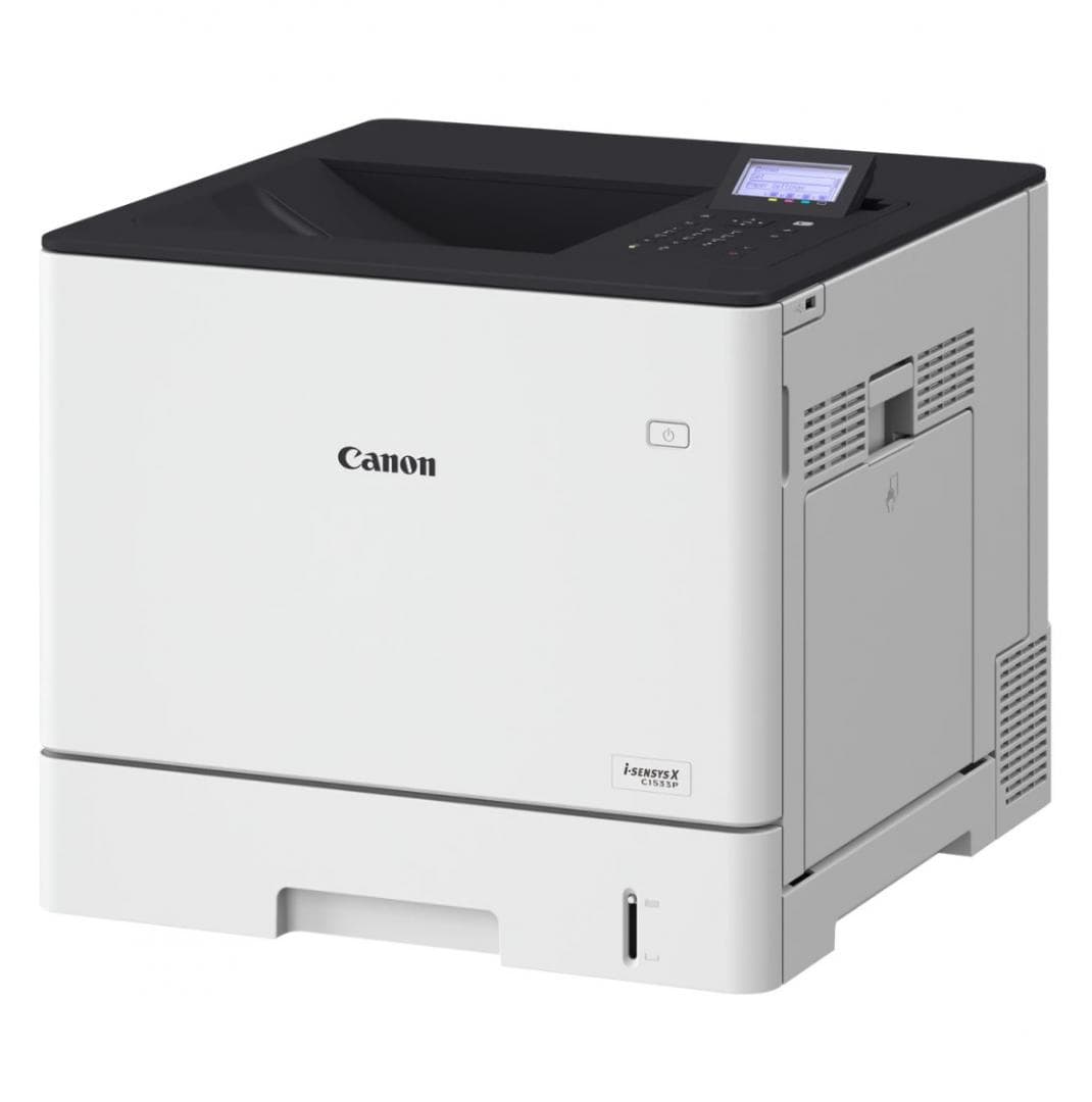 "Imprimanta laser color Canon i-SENSYS X C1538P II, dimensiune A4, Duplex,viteza max 38ppm, rezolutie 1200x1200dpi, procesor: 1.6gHZ X 2, memorie2Gb, Stocare: 32GB eMMC (disponibil 15GB), alimentare hartie standard:550 coli+100 manual feeder, max-2300 coli, limbaje de printare: UFRII, PCL 5e — miniatură