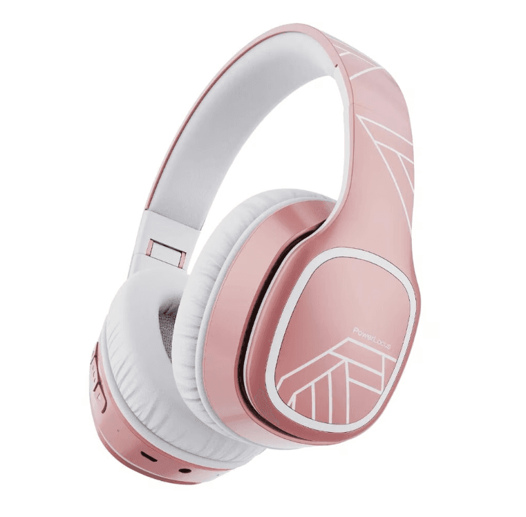 Casti Over-ear PowerLocus P7, Wireless, Roz