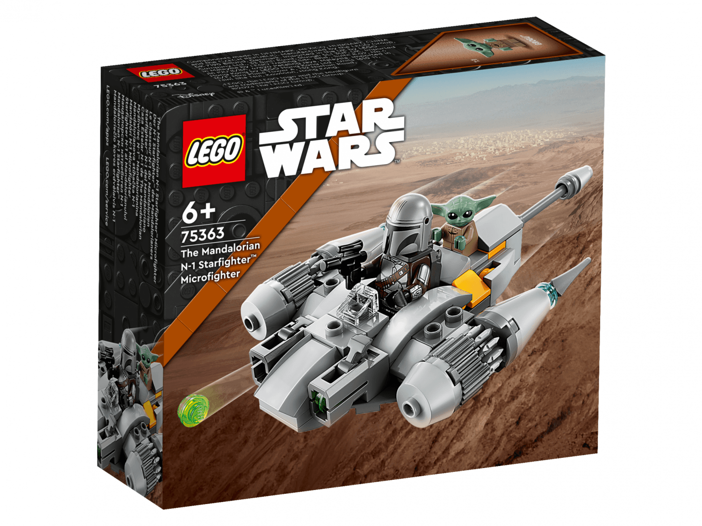 MICRONAVA LUPTA STARFIGHTER N1,75363LEGO — miniatură
