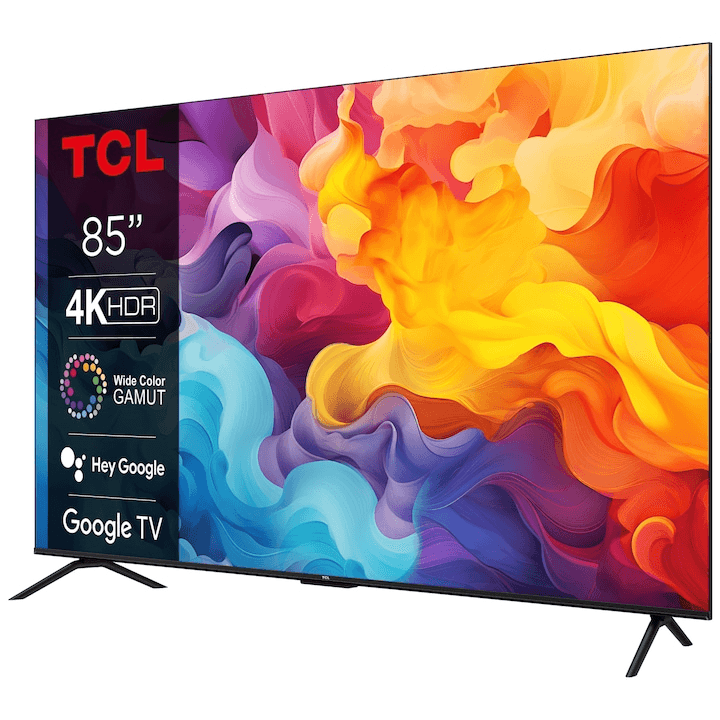 Televizor TCL LED 85V6B, 214 cm, Smart Google TV, 4K Ultra HD, Clasa F — miniatură