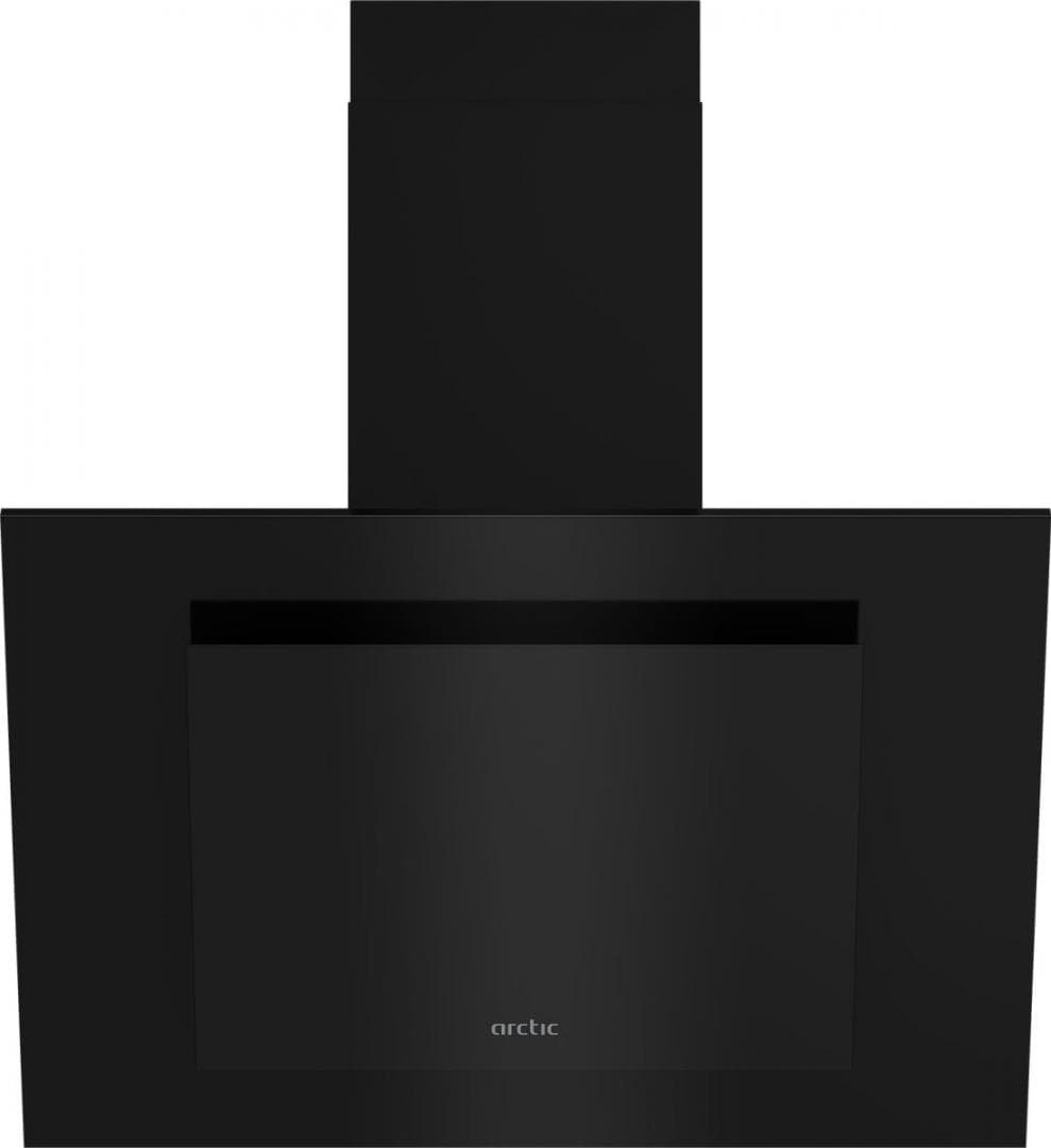 Hota incorporabila decorativa Arctic AHI6332B, Putere absorbtie 320 m3/h, 1 motor, Iluminare LED, Filtru lavabil, Clasa C, 60 cm, Negru