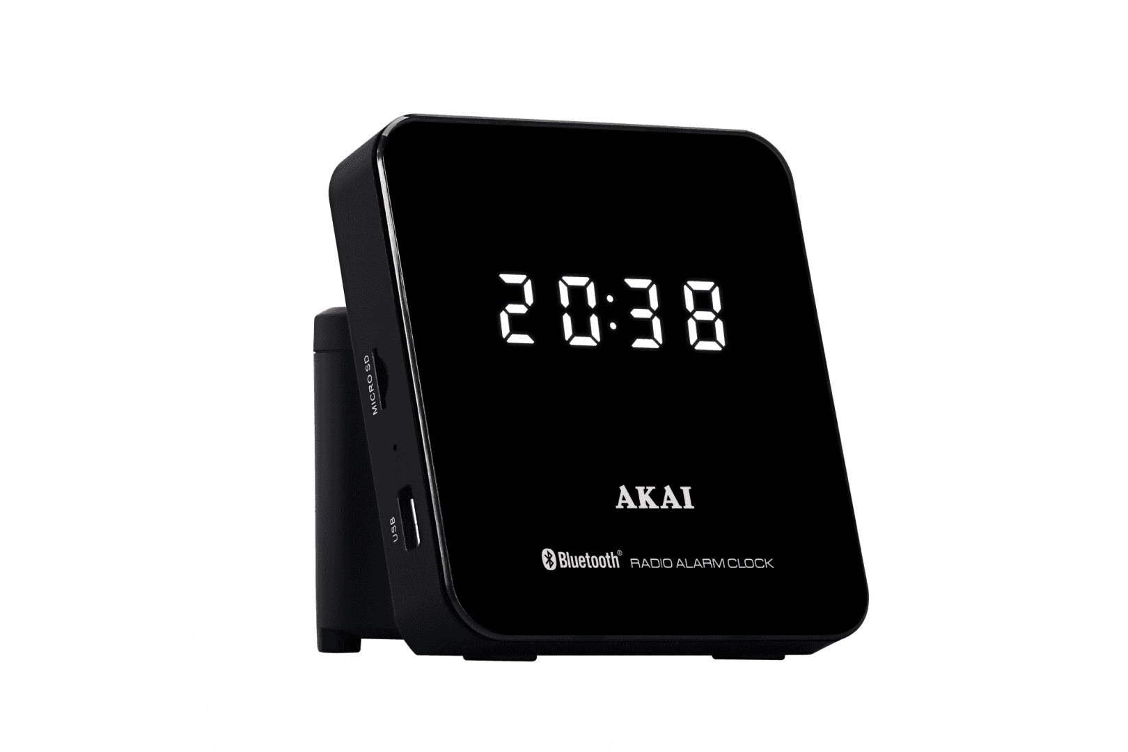 Radio cu ceas Akai ACRS-4000, Bluetooth 5.0 2.5W, negru — miniatură
