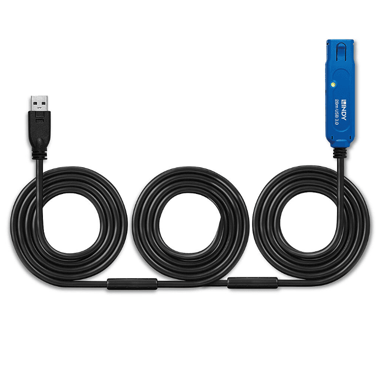 Lindy Cablu USB 3.0 Ext. Activ Pro 20m — miniatură