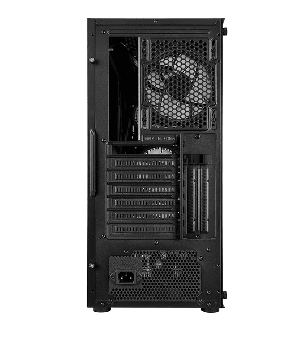 Carcasa PRO GAMING GLADIUS, RGB, Mini Tower, Black — miniatură