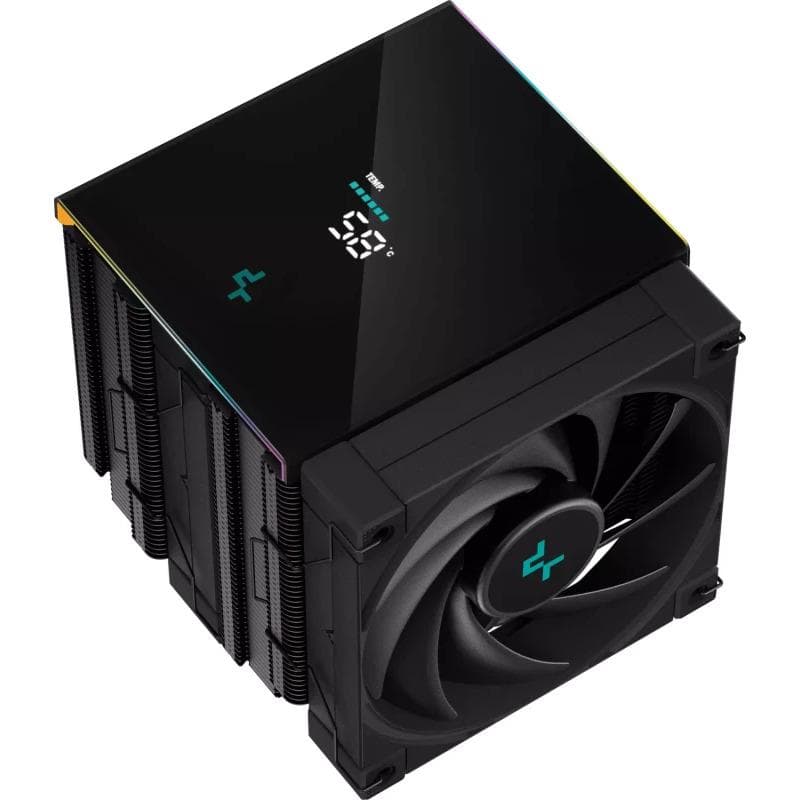 Cooler Procesor DeepCool AK620 DIGITAL, Aer, 12 cm, 2 ventilatoare, aRGB — miniatură