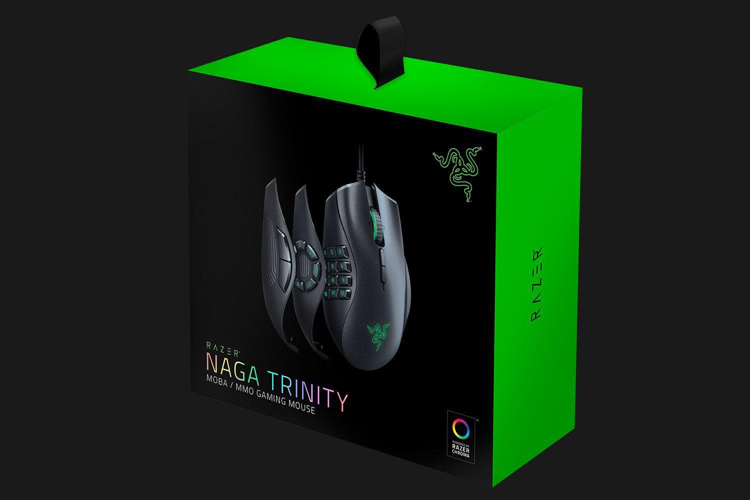 Mouse Gaming Razer Naga Trinity, 16000 dpi, Multicolor — miniatură