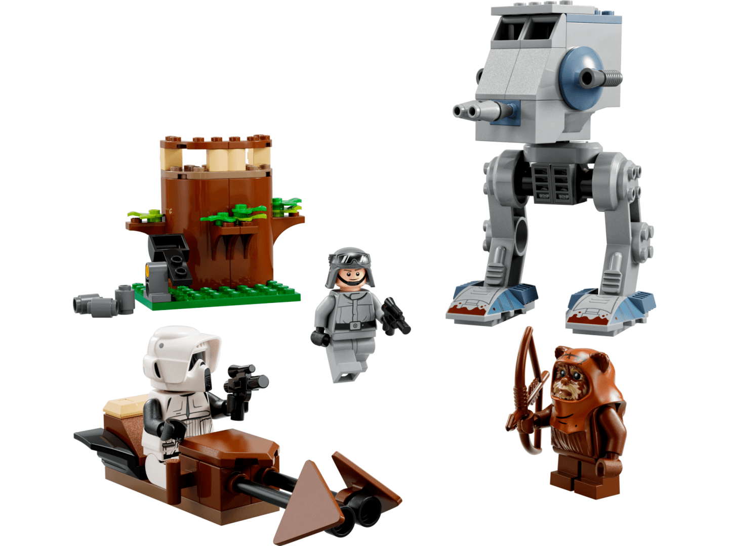 STAR WARS AT-ST, LEGO 75332 — miniatură