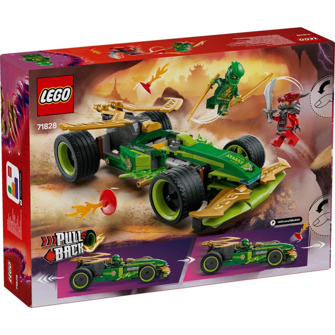 MASINA DE CURSE PULL-BACK A LUI LLOYD, LEGO 71828 — miniatură