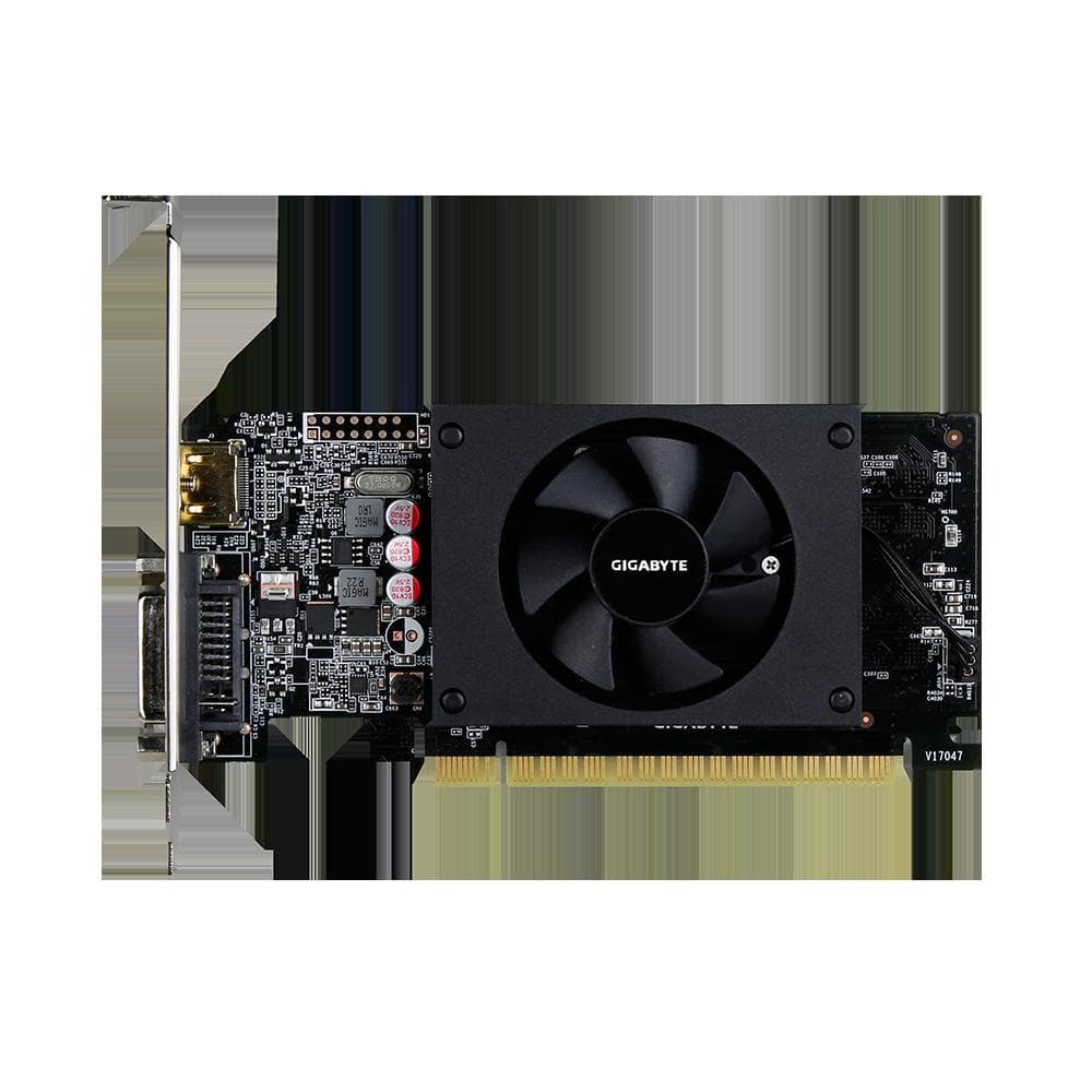 Placa video Gigabyte GeForce GT 710, 2GB GDDR5, PCI Express 2.0, 64bit — miniatură