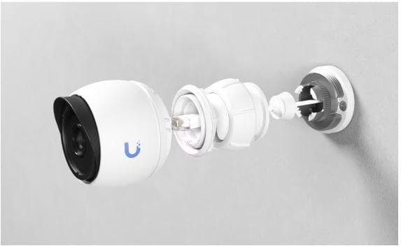 Ubiquiti UniFi IP Bullet Camera UVC-G4-BULLET, 2K 2688 x 1512 (16:9), Senzor CMOS 5MP, carcasa aluminiu, weatherproof: IPX4, unghi vizualizare: H: 86°, V: 60°, D: 111°, Infra rosu – 10m, interfata: GbE RJ45 port, alimentare: POE, Software: UniFi Protect, UniFi Protect iOS™ and Android™. — miniatură