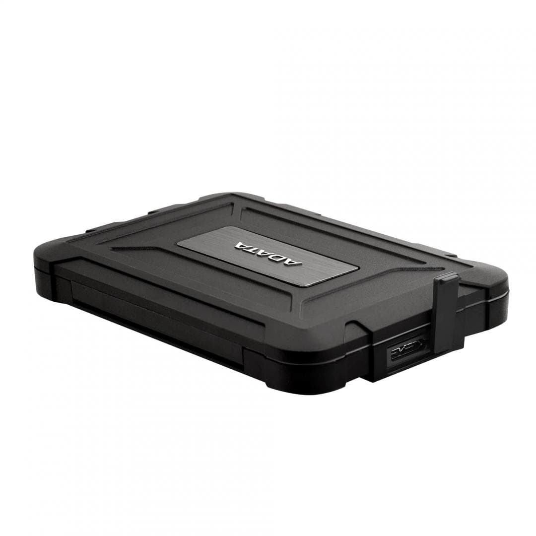 SSD/HDD Enclosure ADATA ED600, 2.5, USB 3.1, Rezistent la apa, Rezistent la praf, Rezistent la socuri, Negru — miniatură