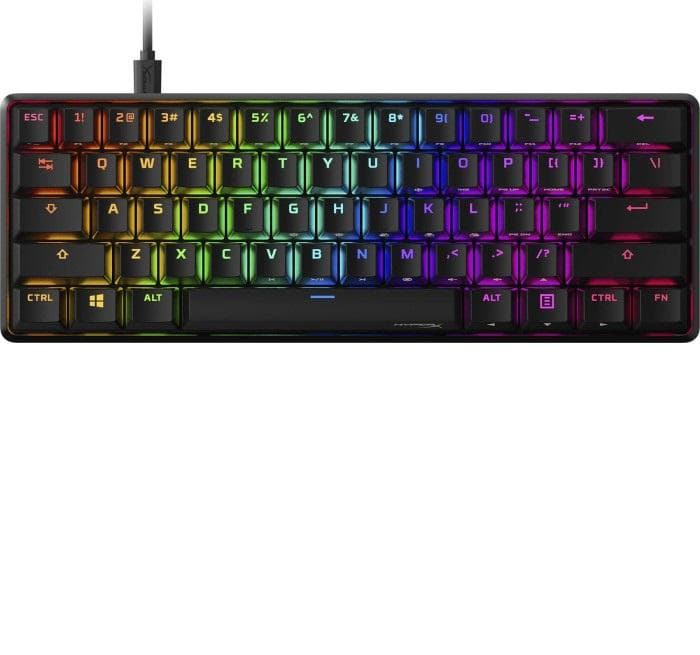 Tastatura Mecanica Gaming HyperX Alloy Origins 60, RGB, USB, negru — miniatură