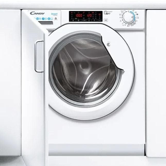 Masina de spalat incorporabila cu uscator Candy BI BI washer dryer, 8+5kg, AAA/NEL - D/A, 1400, silent motor, wifi, big digit — miniatură