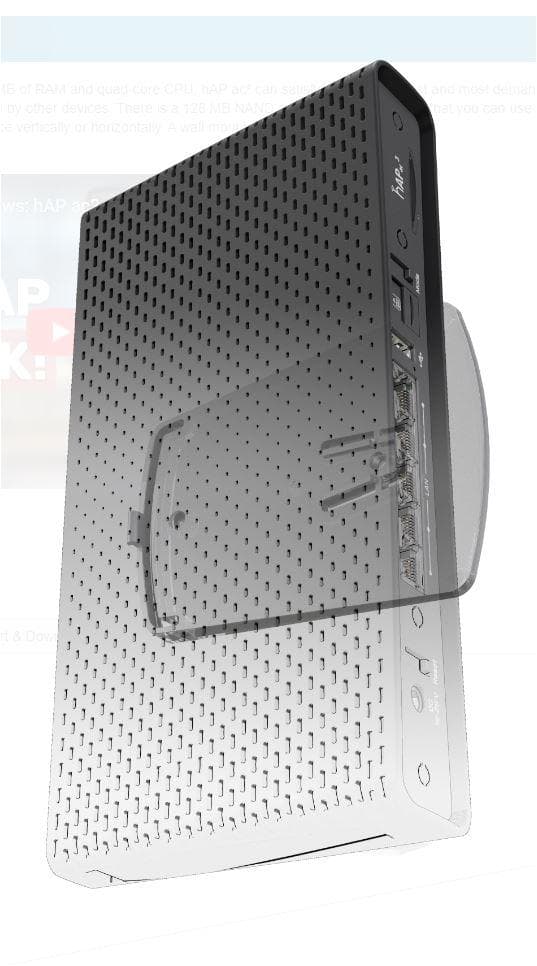 Access point Mikrotik hAP ac, Gigabit, Poe, Dual-band, WiFi 5 - AC — miniatură
