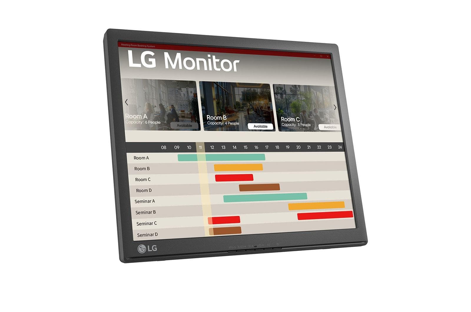 Monitor Consumer LG 17BR30T-B.AWM, 17", 1280 x 1024 pixeli, Touchscreen, Black — miniatură