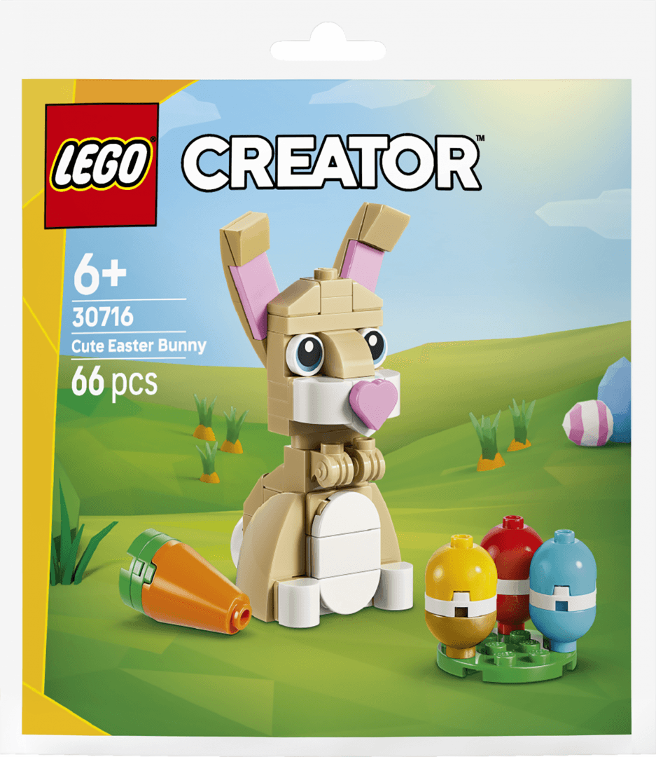 IEPURAS DRAGALAS DE PASTE LEGO30716