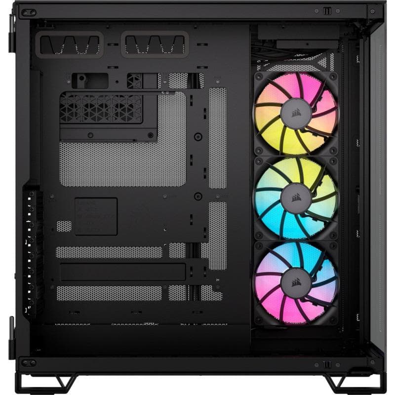 Carcasa CORSAIR iCUE LINK 6500X, RGB, Mid Tower, Black — miniatură