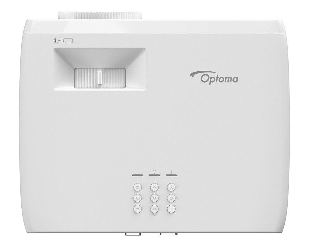 Videoproiector Optoma ZH350, DLP laser FHD 1920*1080, 3.600 lumeni, 2.000.000:1, 16:9/ 4:3, 30.000 ore, distanta maxima de proiectie 10 m, dimensiune maxima imagine 7.62 m/ 300", 2* HDMI, USB-A power 1.5A, RS232, audio out, 27-32 dB, boxa 15W, 3D, Security bar, Kensington Lock, protejare cu parola — miniatură