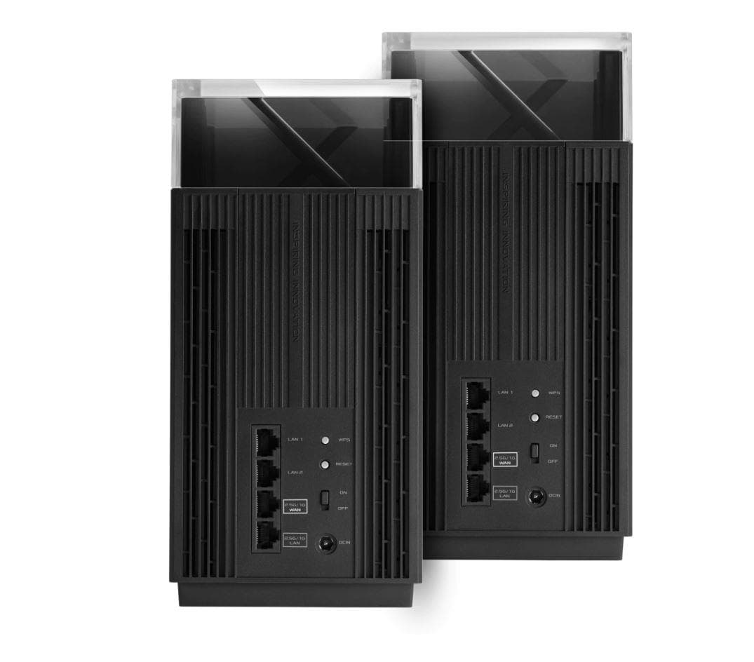 Router wireless ASUS ZenWiFi Pro ET12, WIFI 6E, Mesh, Tri-Band — miniatură