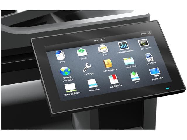 Multifunctional laser Lexmark CX635adwe, format A4, Color, Duplex, USB + LAN + Wi-Fi — miniatură